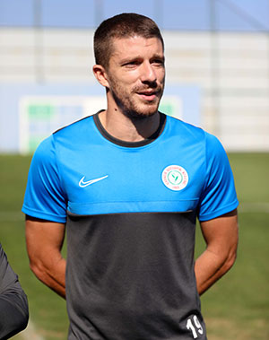Çaykur Rizespor'un Sırp oyuncusu Dusan Jovancic